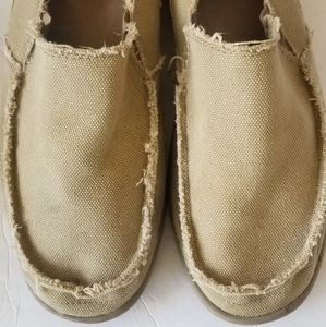 Crocs men's shoes khaki size 13M